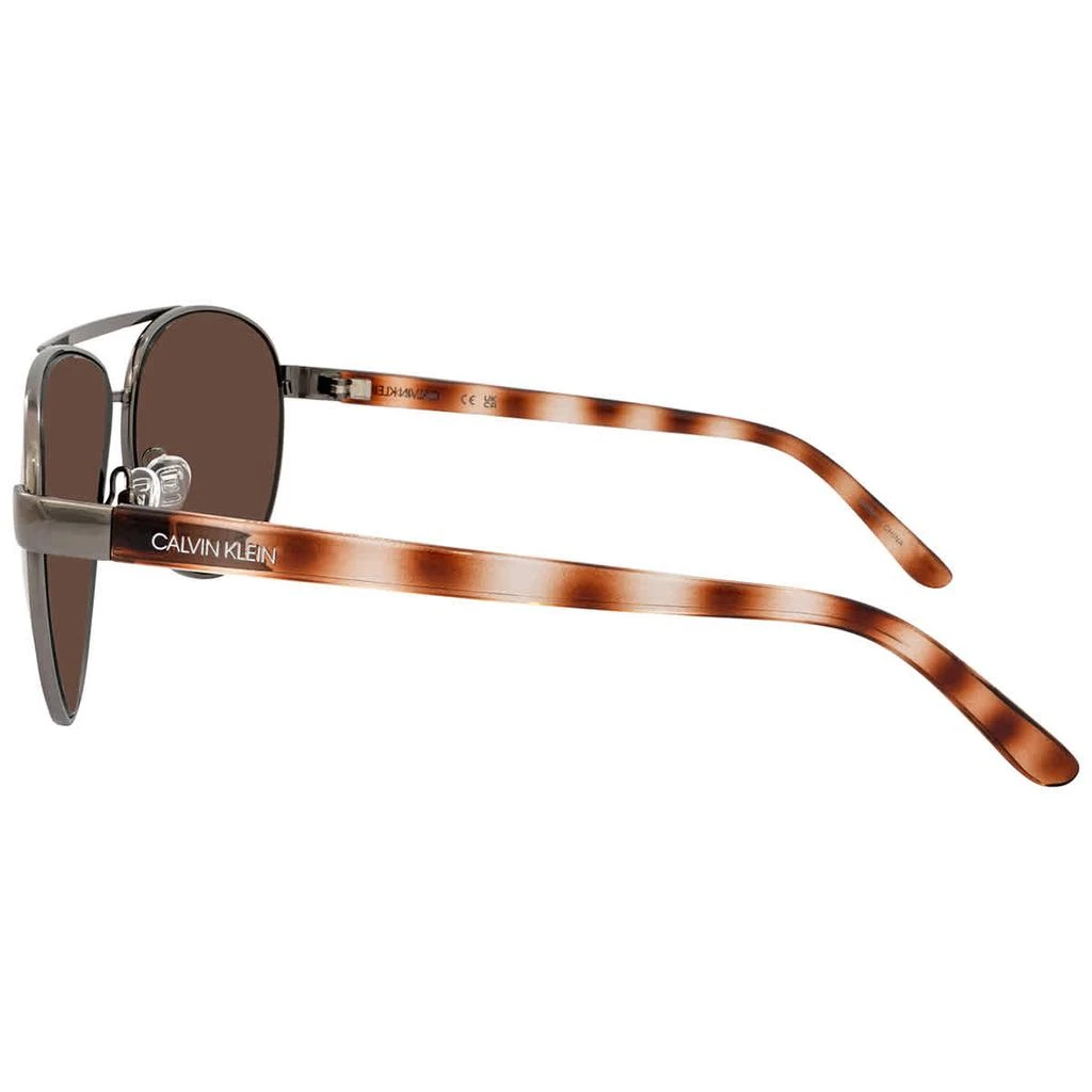 商品Calvin Klein|Brown Pilot Ladies Sunglasses CK19321S 008 61,价格¥169,第3张图片详细描述