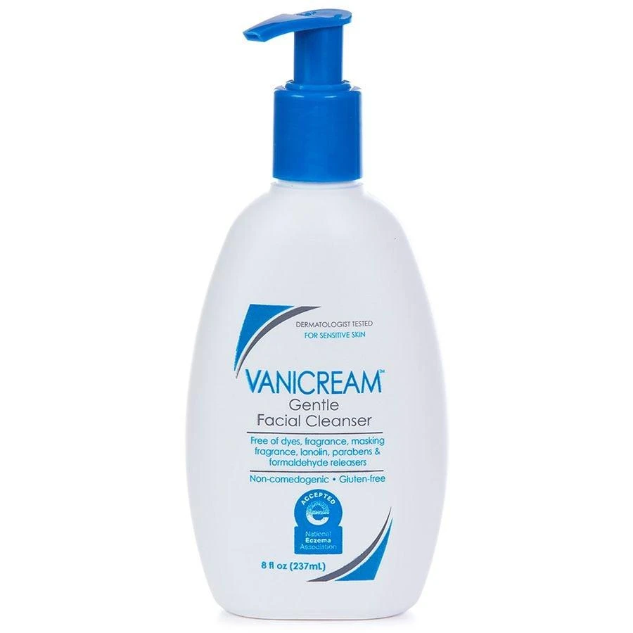 Vanicream Gentle Facial Cleanser for Sensitive Skin Fragrance Free 1