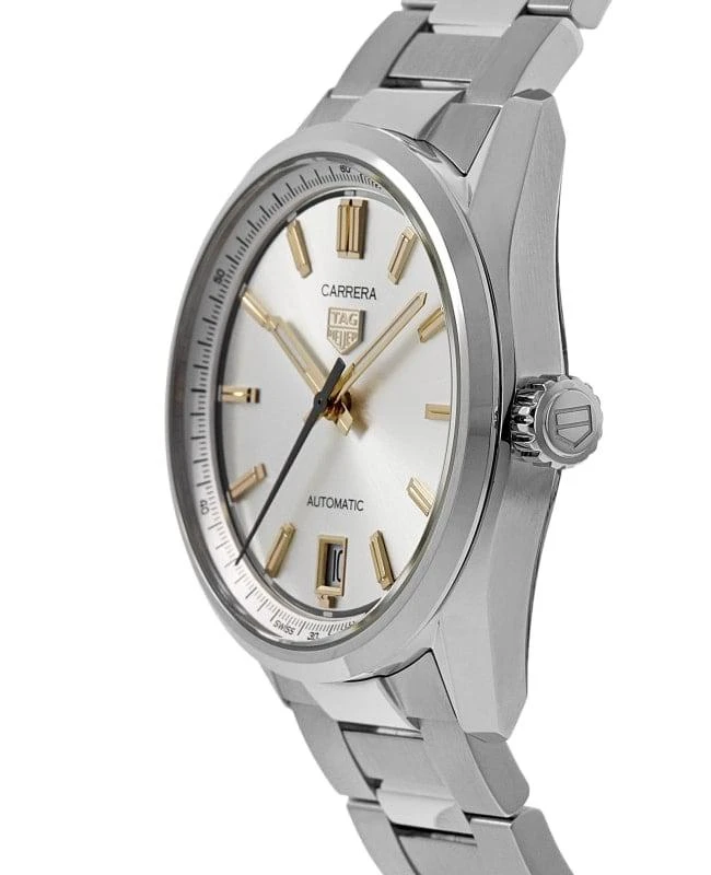 商品TAG Heuer|Tag Heuer Carrera Automatic 36mm Silver Dial Steel Women's Watch WBN2310.BA0001,价格¥19186,第3张图片详细描述