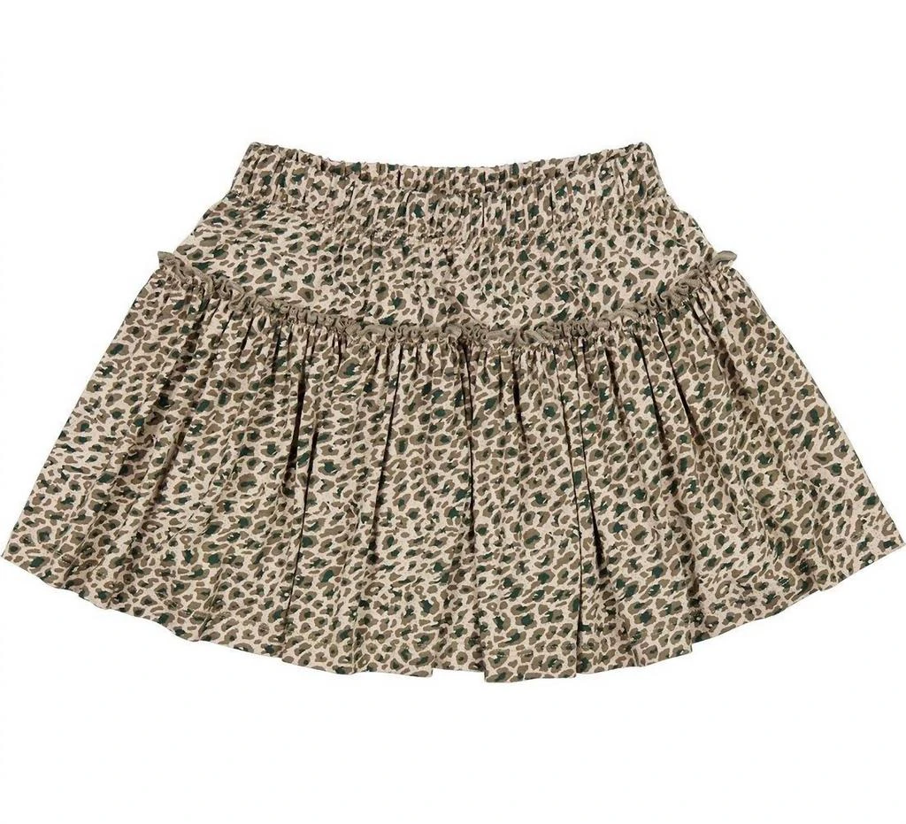 商品MarMar Copenhagen|Leopard Skirt In Donkey,价格¥402,第2张图片详细描述