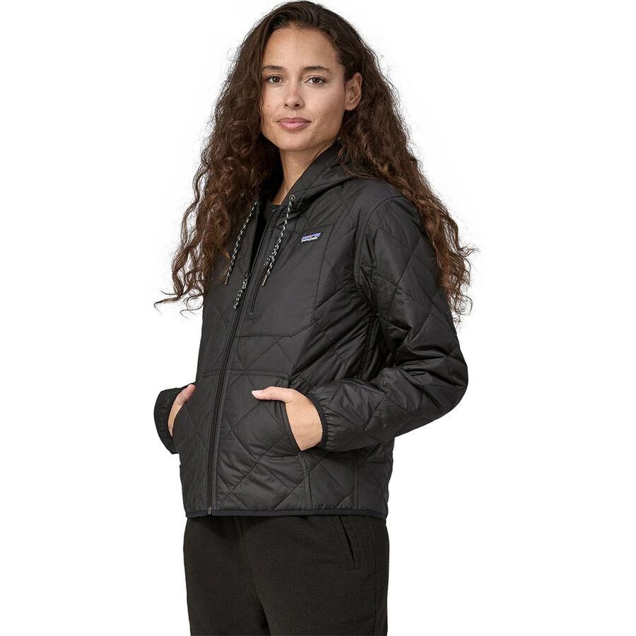 商品Patagonia|Diamond Quilted Bomber Hoodie - Women's,价格¥1632,第1张图片