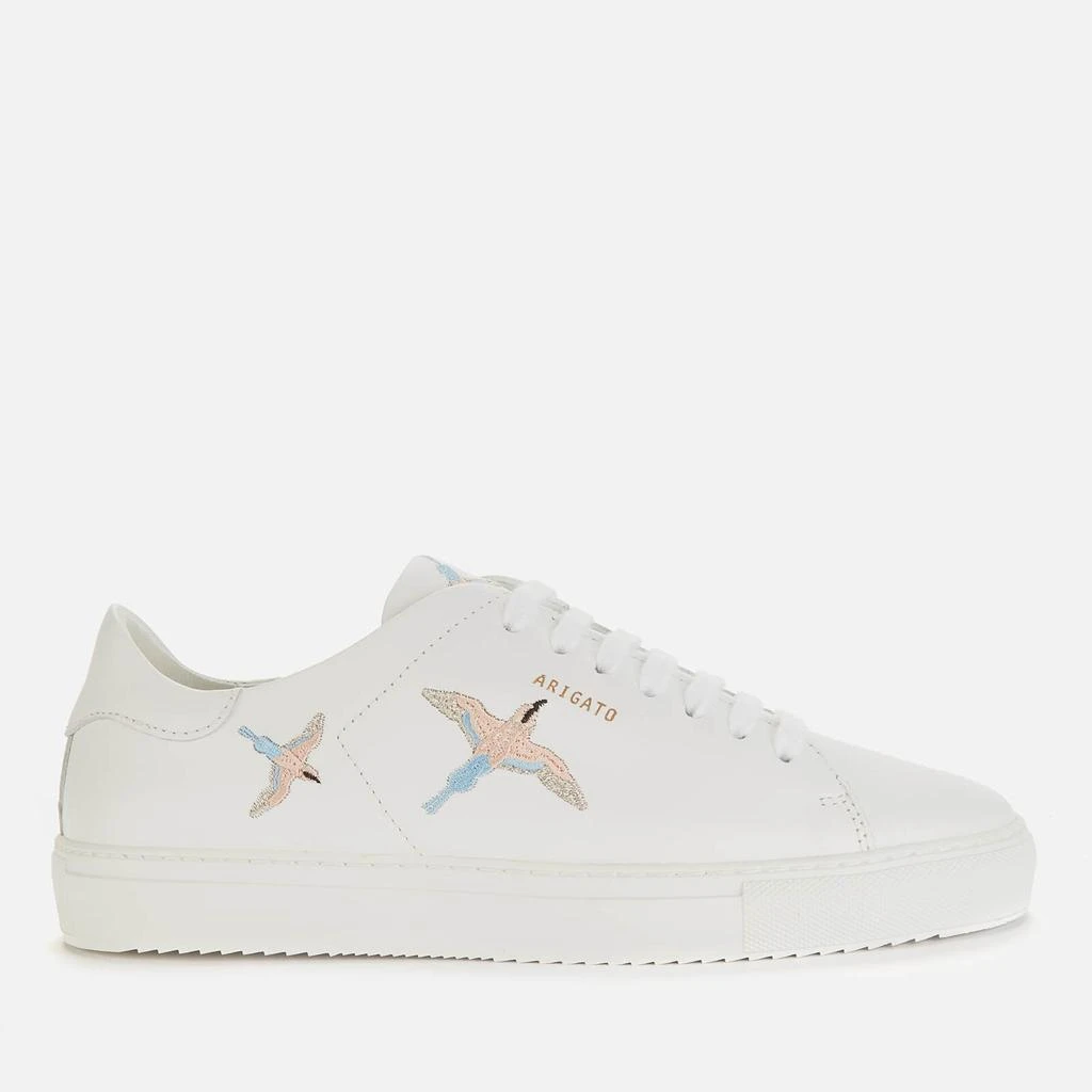 商品Axel Arigato|Axel Arigato Women's Clean 90 Bird Leather Cupsole Trainers - White/Blue/Pink,价格¥957,第1张图片