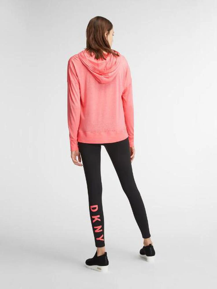 商品DKNY|Icy Wash Jersey Raglan Hooded Pullover,价格¥294,第3张图片详细描述