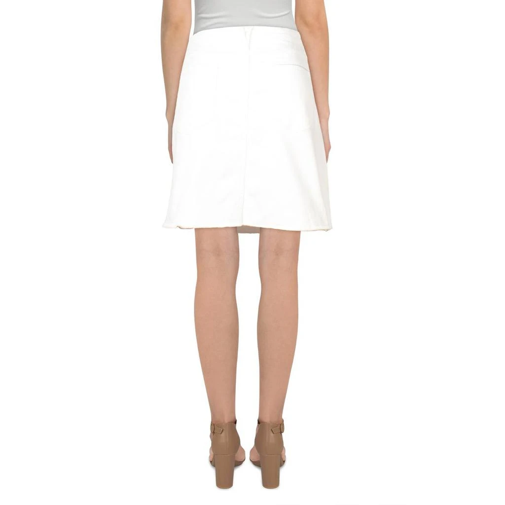 商品Vineyard Vines|Vineyard Vines Womens Frayed Hem Above Knee Denim Skirt,价格¥138,第2张图片详细描述
