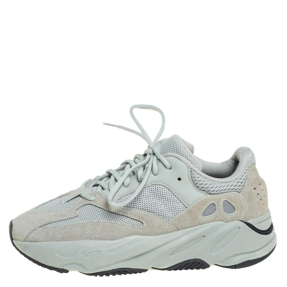 商品[二手商品] YEEZY|Yeezy x Adidas Grey Mesh and Suede Boost 700 Salt Sneakers Size 41 1/3,价格¥1356,第2张图片详细描述