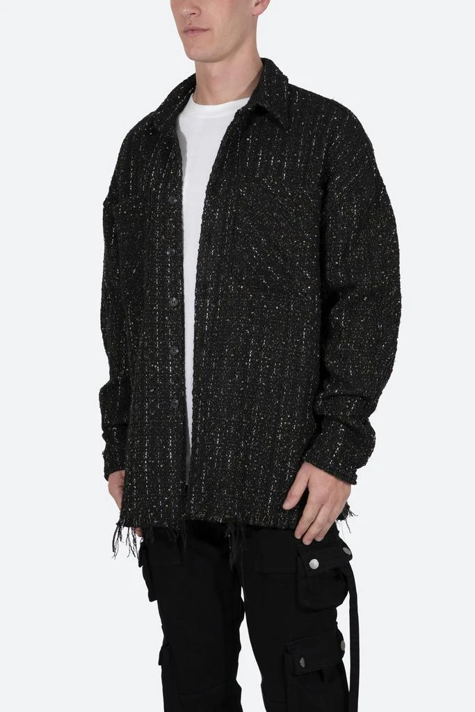 商品MNML|Heavyweight Woven Flannel - Black,价格¥122,第2张图片详细描述