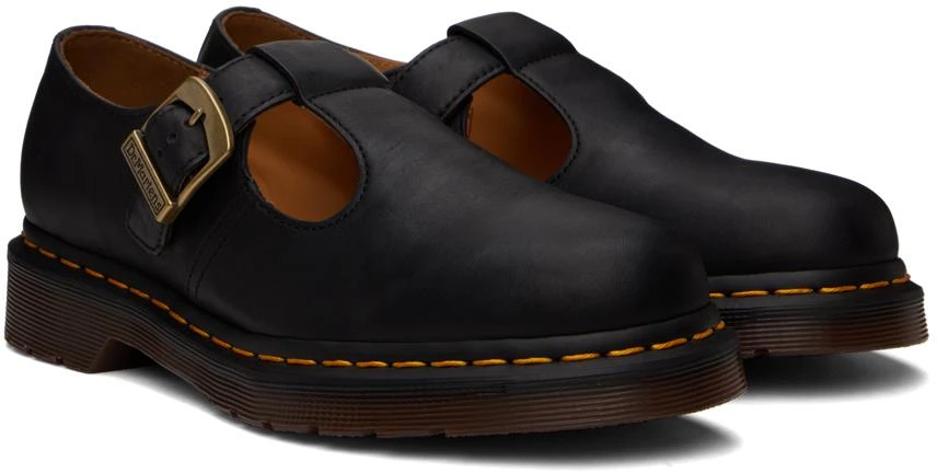 商品Dr. Martens|Black T-Bar Monkstraps,价格¥934,第4张图片详细描述