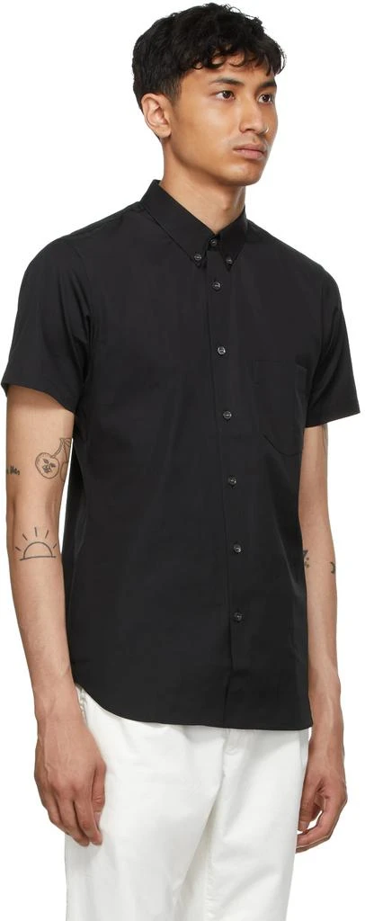 商品Comme des Garcons|Black Poplin Forever Short Sleeve Shirt,价格¥1458,第2张图片详细描述