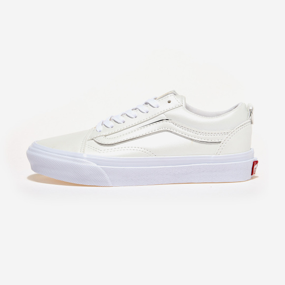 【韩国直邮|包邮包税】万斯OLD SKOOL  运动鞋 SNEAKERS  V36CF SHY WHITE/SILVER商品第1张图片规格展示