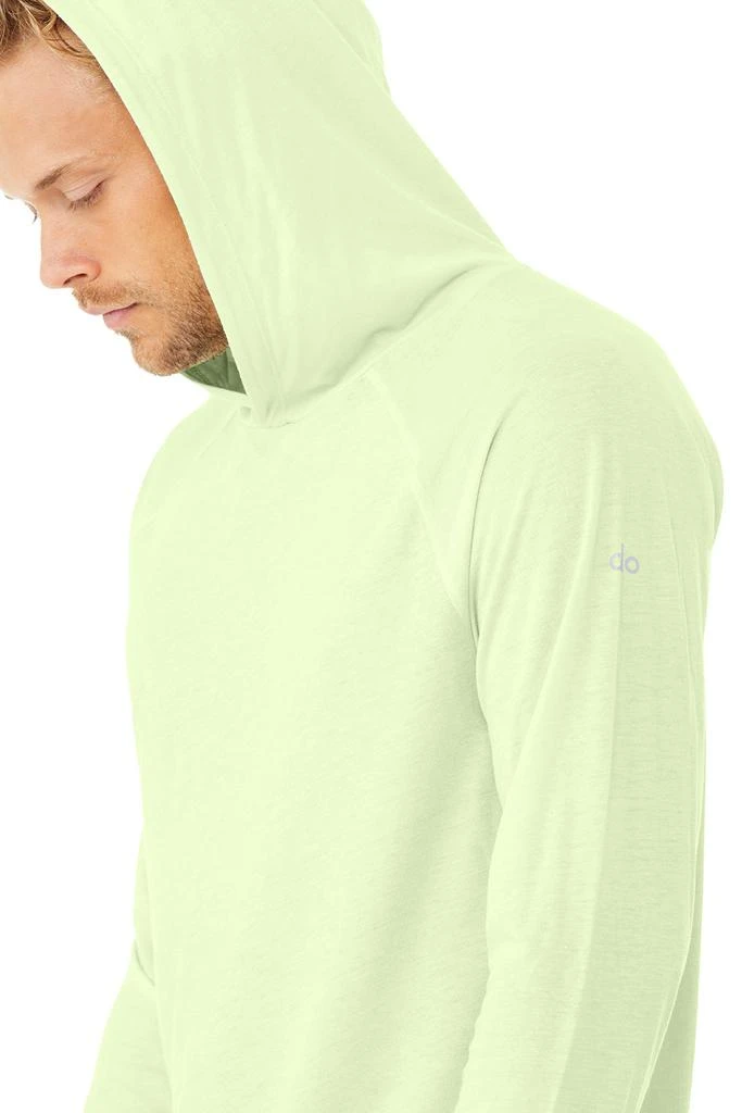 商品Alo|Core Hooded Runner - Limelight,价格¥356,第4张图片详细描述