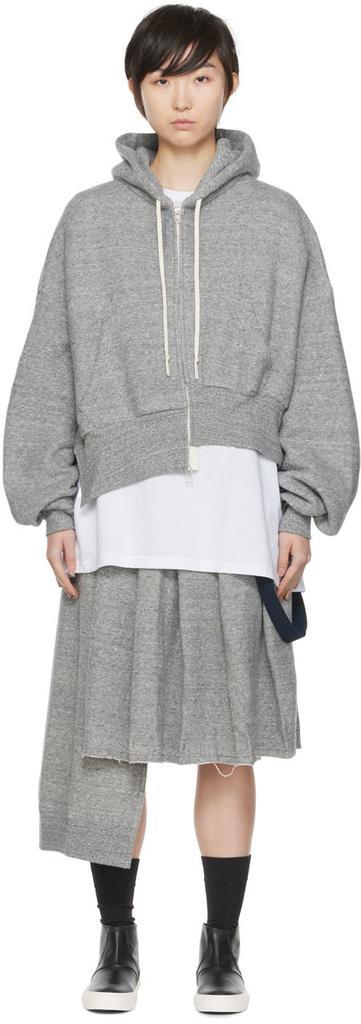 商品Adidas|灰色 R-Uneven 连帽衫,价格¥9082,第1张图片