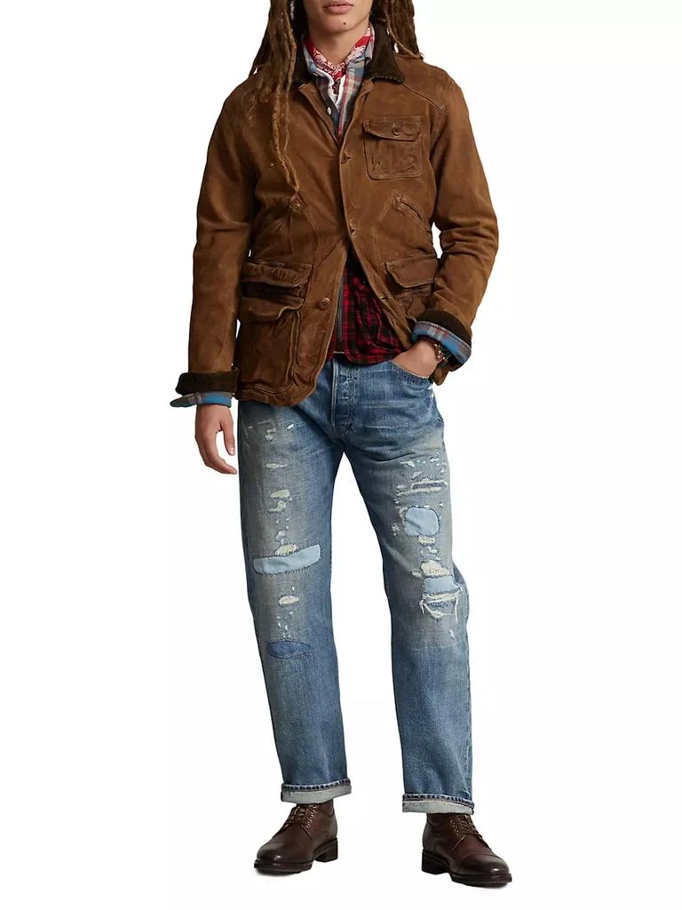 商品Ralph Lauren|Suede Field Jacket,价格¥4388,第2张图片详细描述