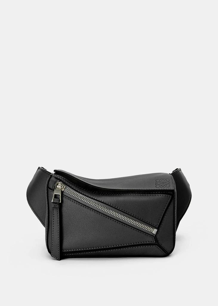 商品Loewe|Loewe Black Mini Puzzle Bumbag,价格¥13317,第1张图片