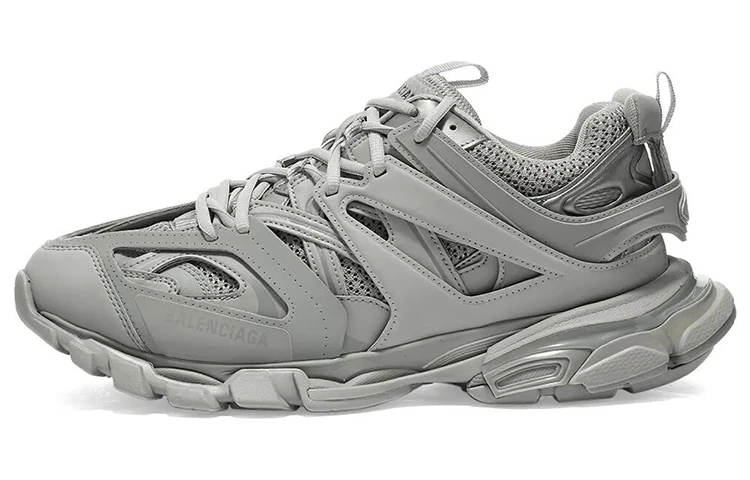 商品[国内直发] Balenciaga|巴黎世家 Track 1.0 潮流户外 防滑耐磨透气轻便 低帮 老爹鞋 男款 灰,价格¥9197,第1张图片