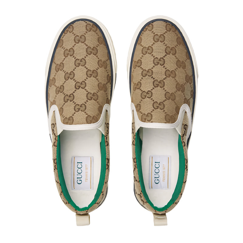 【预售3-7天】GUCCI/古驰  21早春女士Gucci Tennis 1977帆布休闲运动鞋 6247332HK409762商品第3张图片规格展示