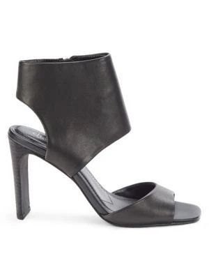 商品Charles David|Stacked Heel Sandals,价格¥320,第1张图片