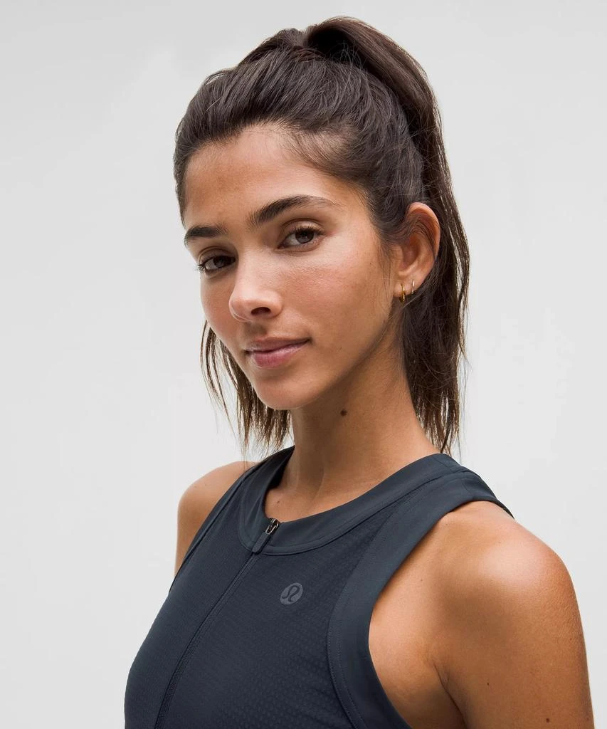 Grid-Texture Sleeveless Linerless Tennis Dress 商品