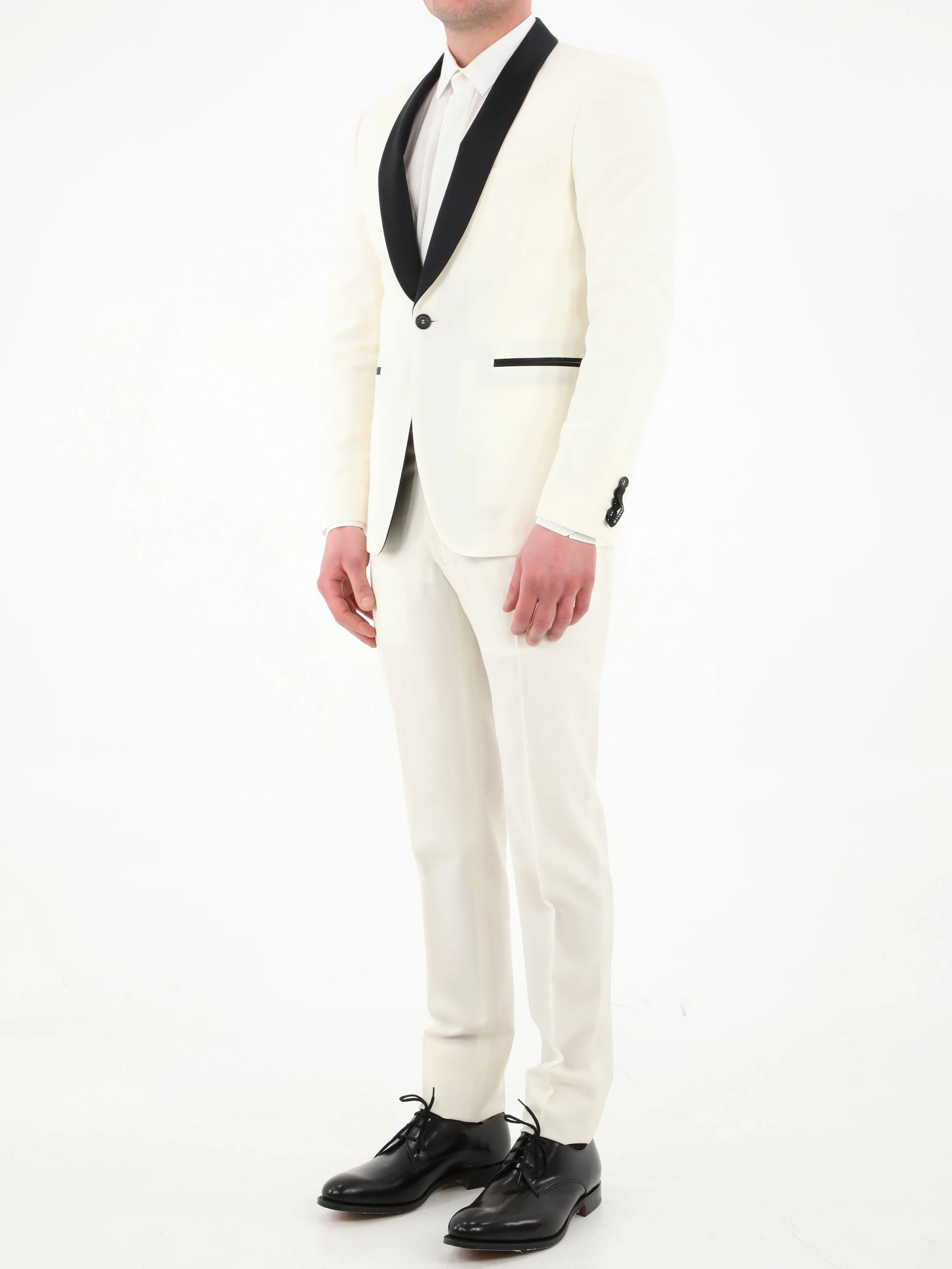 商品【商品预售7天】 TONELLO|TONELLO 男士西服套装 01AI726K3209U001 乳白色,价格¥3826,第3张图片详细描述