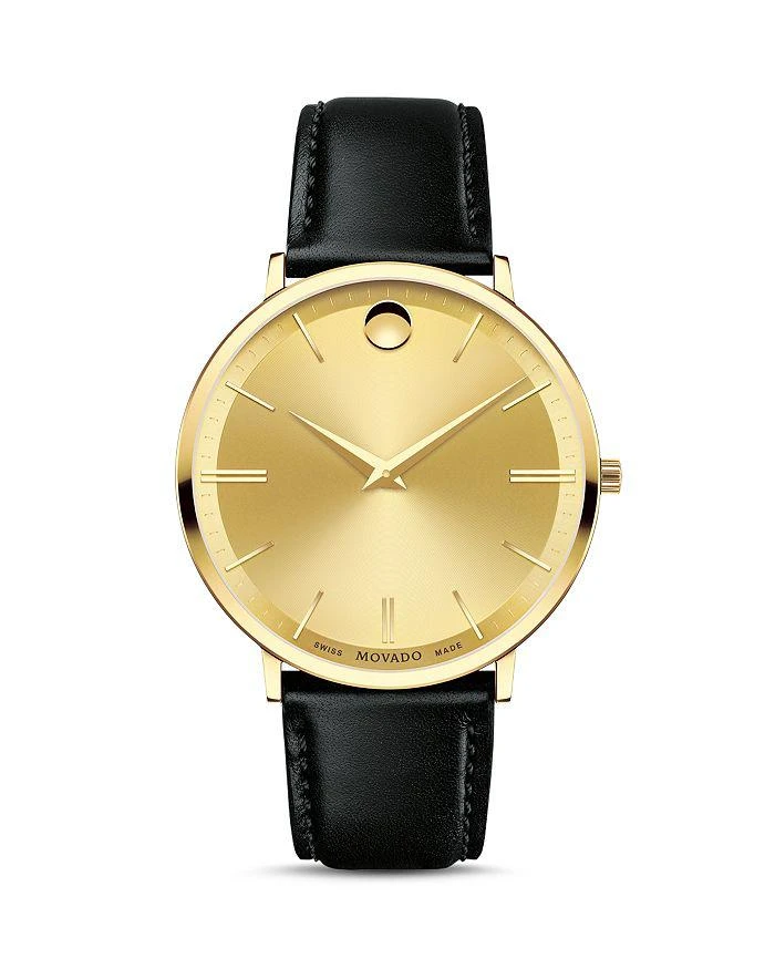 商品Movado|Ultra Slim Watch, 40mm,价格¥5145,第1张图片