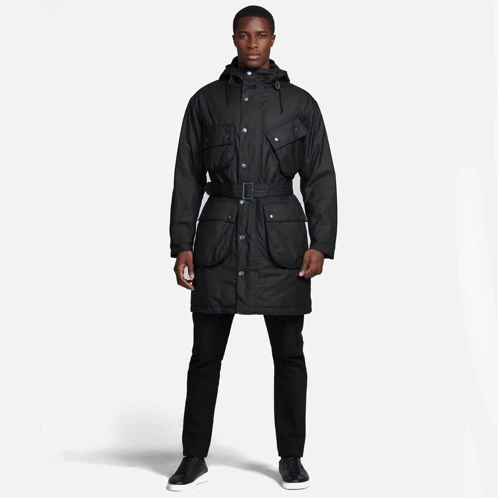 商品Barbour|Barbour X Engineered Garments Men's Brookdale Wax Parka,价格¥2906,第3张图片详细描述