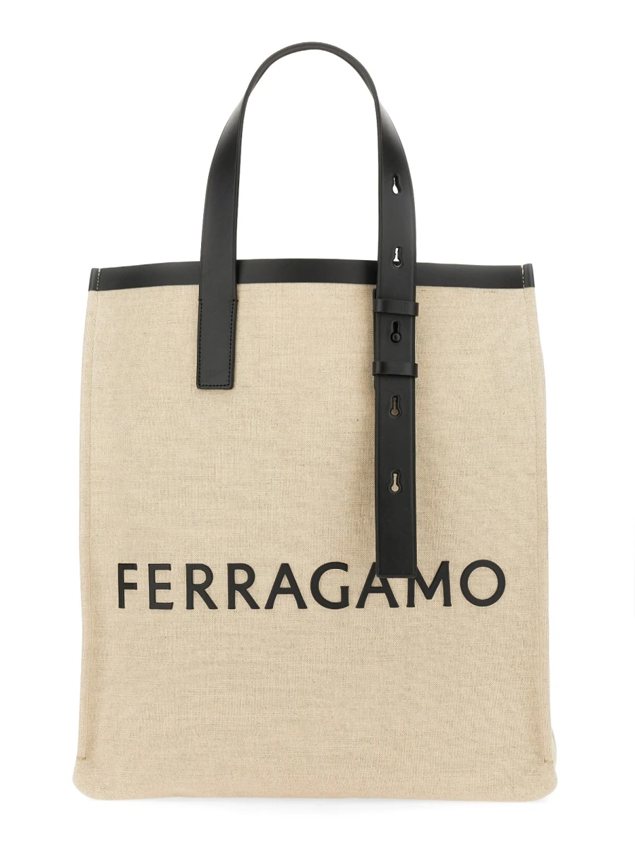 商品Salvatore Ferragamo|Salvatore Ferragamo 男士手提包 764870241297001 浅棕色,价格¥6141,第1张图片