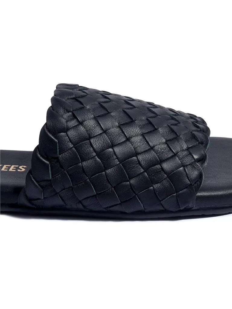 商品Tkees|Foundations Matte Woven Leather Slides,价格¥513,第4张图片详细描述