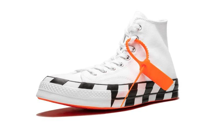 商品Converse|Off-White x Converse Chuck 70 Hi 2.0黑白 阴阳 休闲鞋,价格¥2300-¥5946,第5张图片详细描述