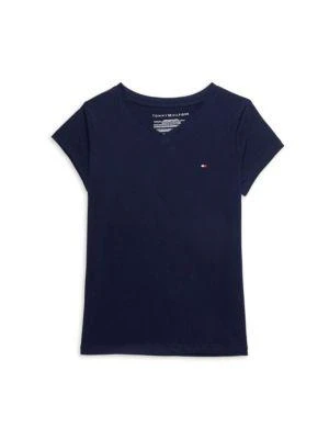 商品Tommy Hilfiger|Girl's Solid Tee,价格¥80,第1张图片