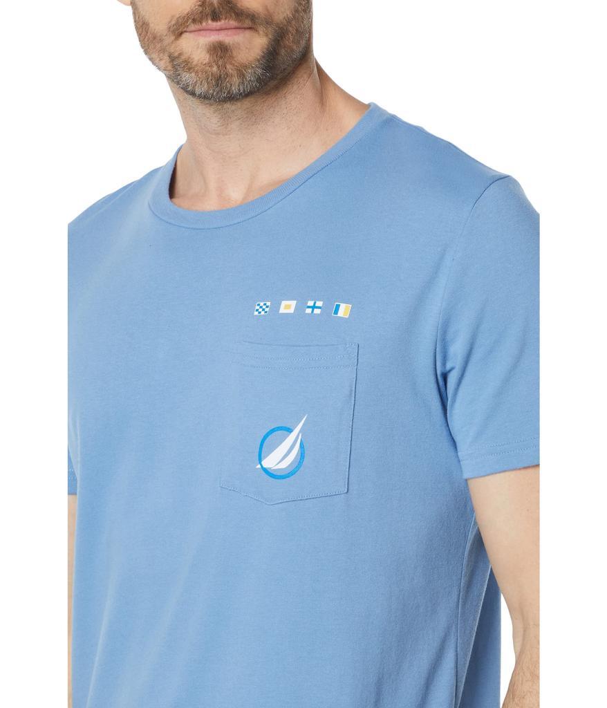 商品Nautica|Sustainably Crafted Pocket Graphic T-Shirt,价格¥229,第5张图片详细描述
