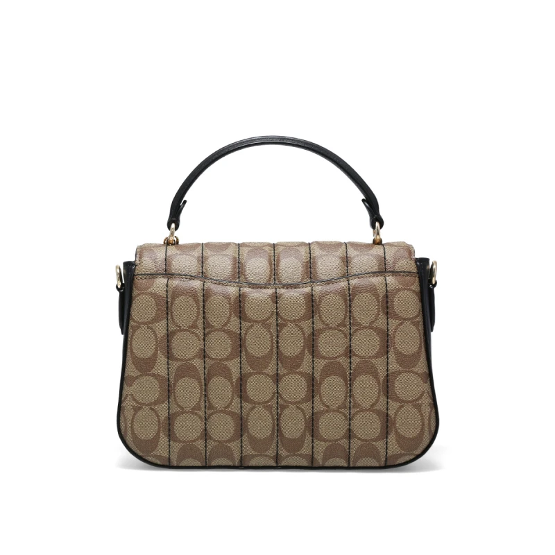 COACH 女士PVC配皮单肩斜挎包 C5645IMCBI 商品