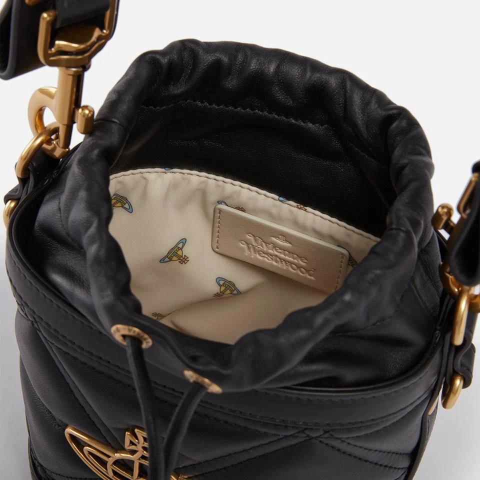 商品Vivienne Westwood|Vivienne Westwood Kitty Small Leather Bucket Bag,价格¥4635,第5张图片详细描述