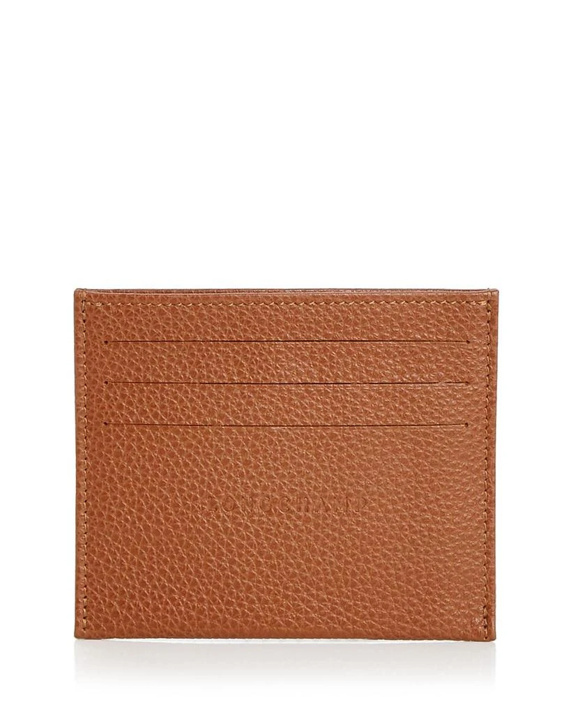 商品Longchamp|Le Foulonné Leather Card Case,价格¥525,第1张图片
