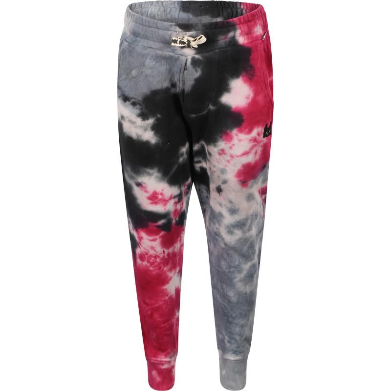 商品Munster|Tie dye logo track pants in blue and pink,价格¥446,第1张图片