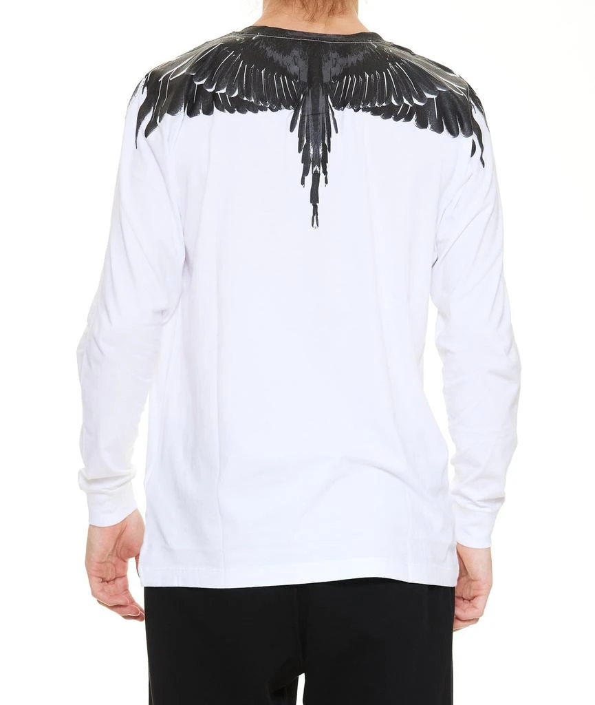 商品Marcelo Burlon|Marcelo Burlon County Of Milan Long Wings Printed T-Shirt,价格¥1426,第3张图片详细描述