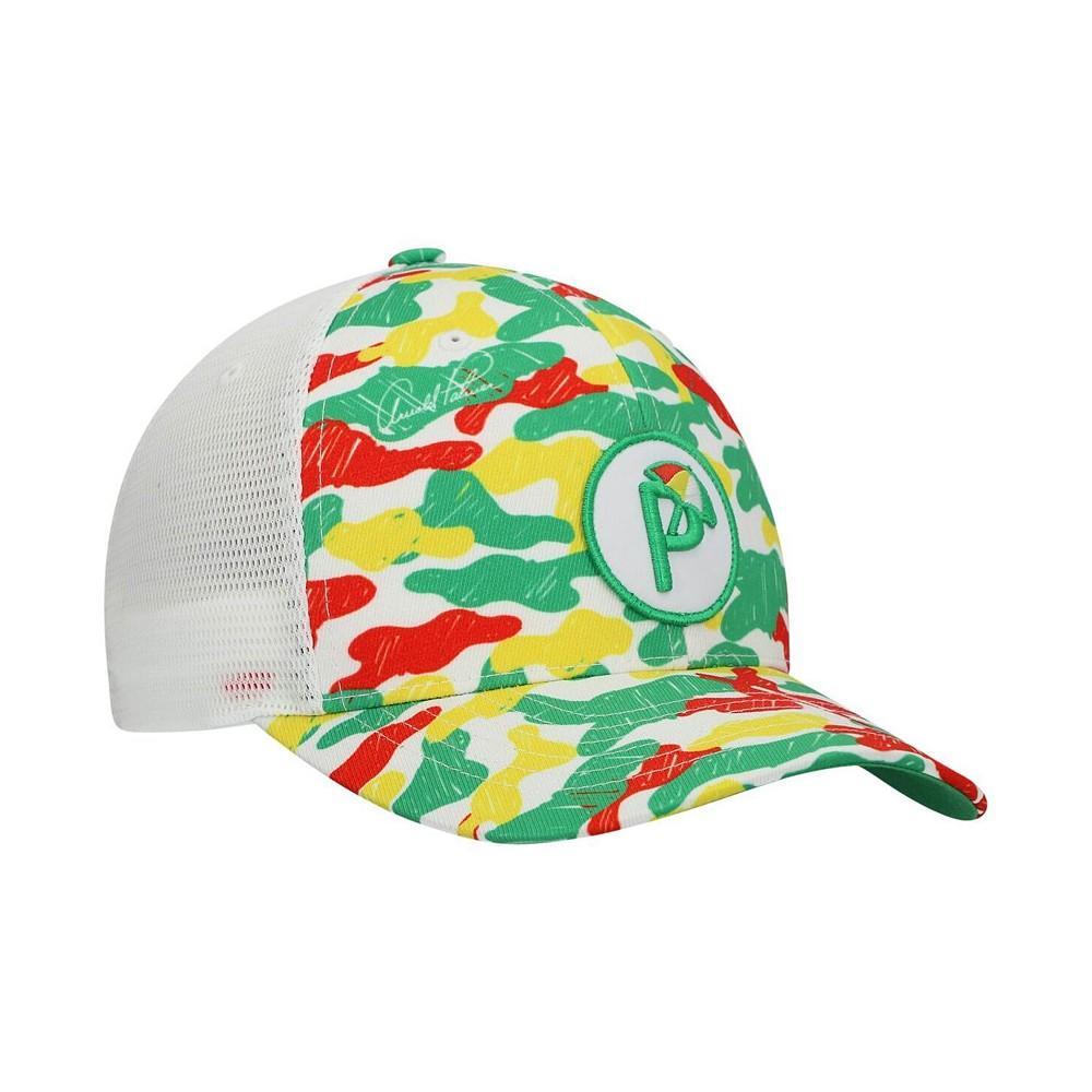 商品Puma|Men's White Arnold Palmer Invitational Camo Snapback Hat,价格¥293,第6张图片详细描述