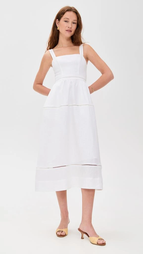 商品Reformation|Everett Linen Dress,价格¥2261,第4张图片详细描述