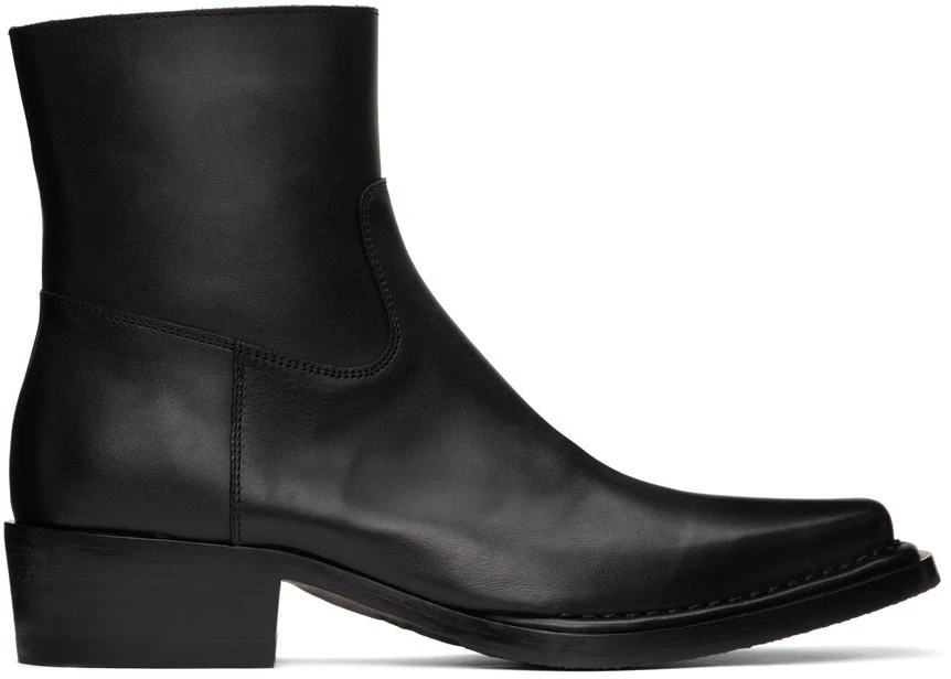 商品Acne Studios|Black Bruno Boots,价格¥3802,第1张图片