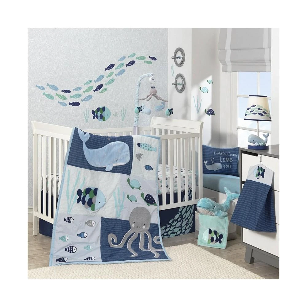 商品Lambs & Ivy|Oceania Aqua/Blue Aquatic Fish Wall Decals/Stickers,价格¥142,第2张图片详细描述