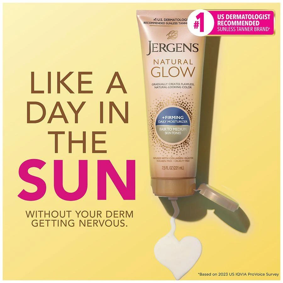 商品Jergens|Natural Glow + Firming Self Tan Lotion,价格¥98,第5张图片详细描述