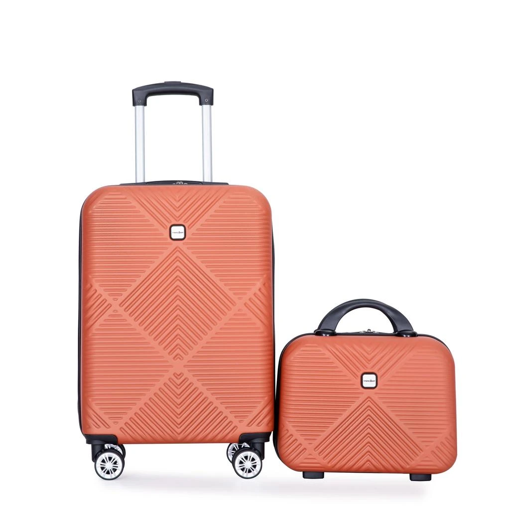 商品Streamdale Furniture|Streamdale Deluxe Two-Piece Carry-On and Cosmetic Case Set,价格¥852,第1张图片