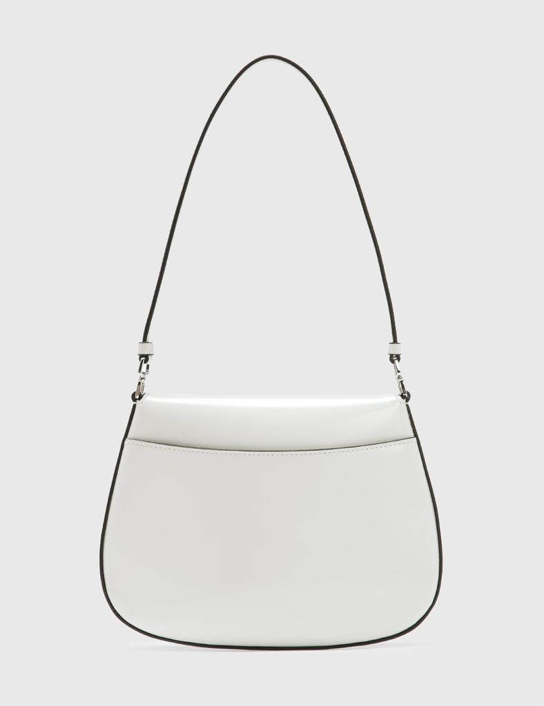 商品Prada|Cleo Brushed Leather Shoulder Bag With Flap,价格¥24563,第5张图片详细描述