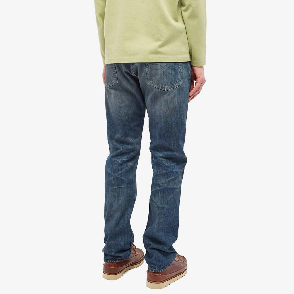 商品RRL|RRL Slim Fit Zip Full Length Slim Jean,价格¥1240,第3张图片详细描述