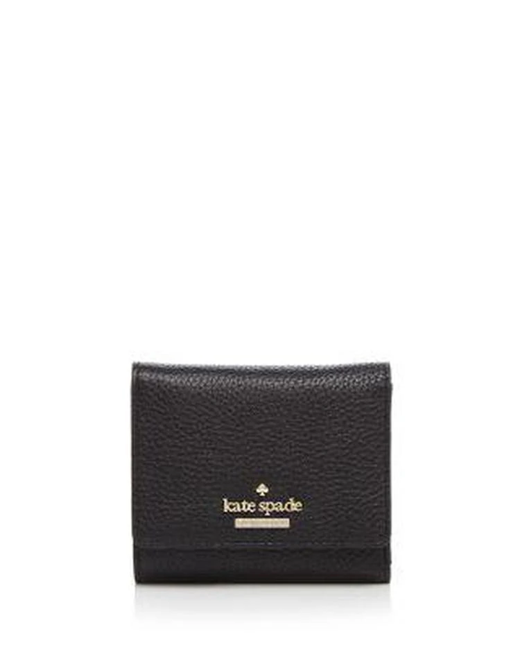 商品Kate Spade|Jackson Street Jada Pebbled Leather Trifold Wallet  ,价格¥514,第1张图片