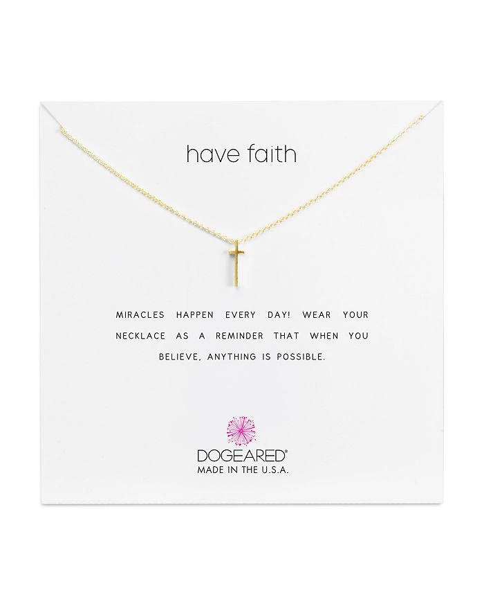 商品Dogeared|Have Faith Necklace, 16",价格¥322,第1张图片