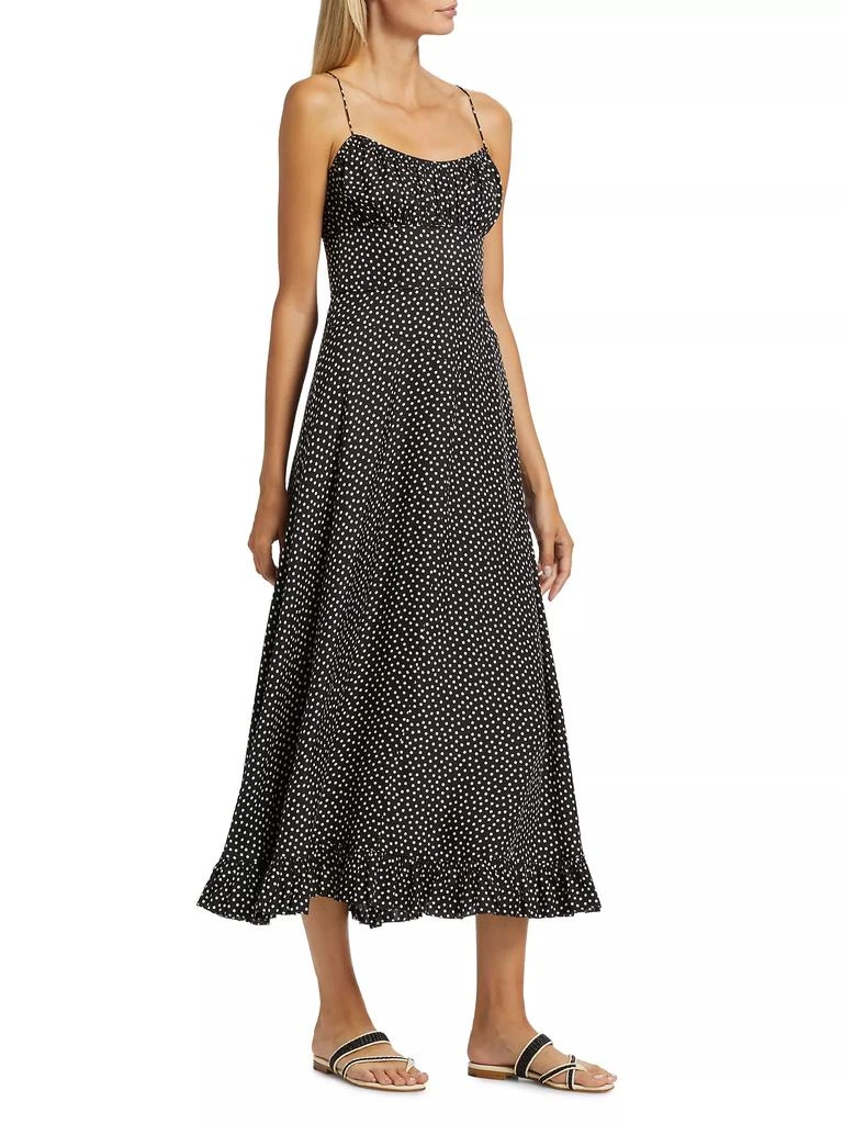 商品DÔEN|Rosaria Silk-Blend Dress,价格¥1579,第4张图片详细描述