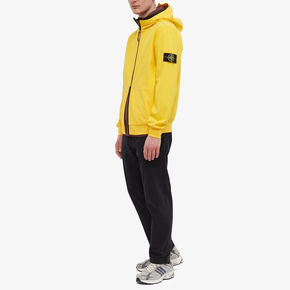 Stone Island Soft Shell-R Hooded Jacket 商品