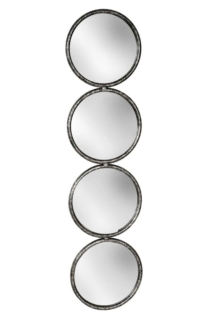 商品SAGEBROOK HOME|48" Four-Circle Wall Mirror,价格¥1032,第1张图片