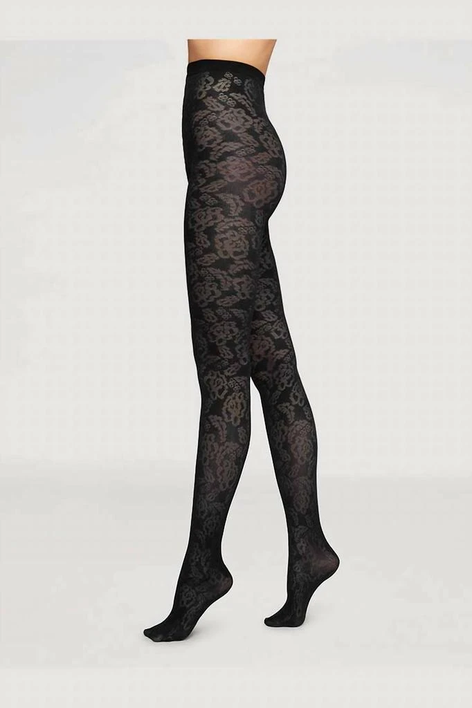 商品Wolford|Laura Tights In Midnight,价格¥334,第4张图片详细描述