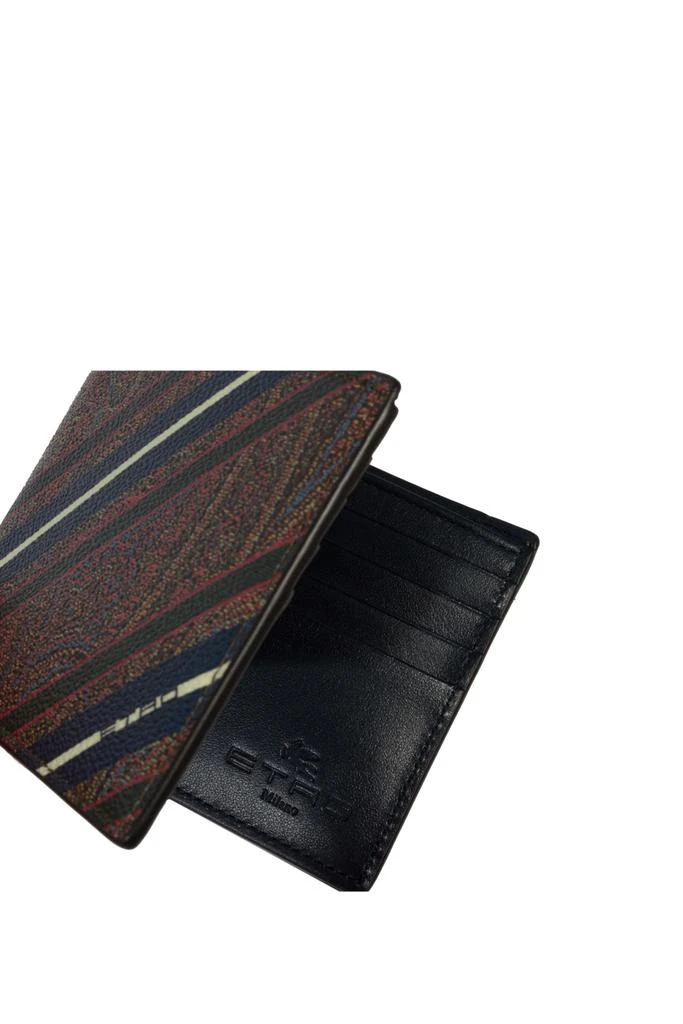 商品ETRO|Etro Leather Wallet,价格¥2151,第4张图片详细描述