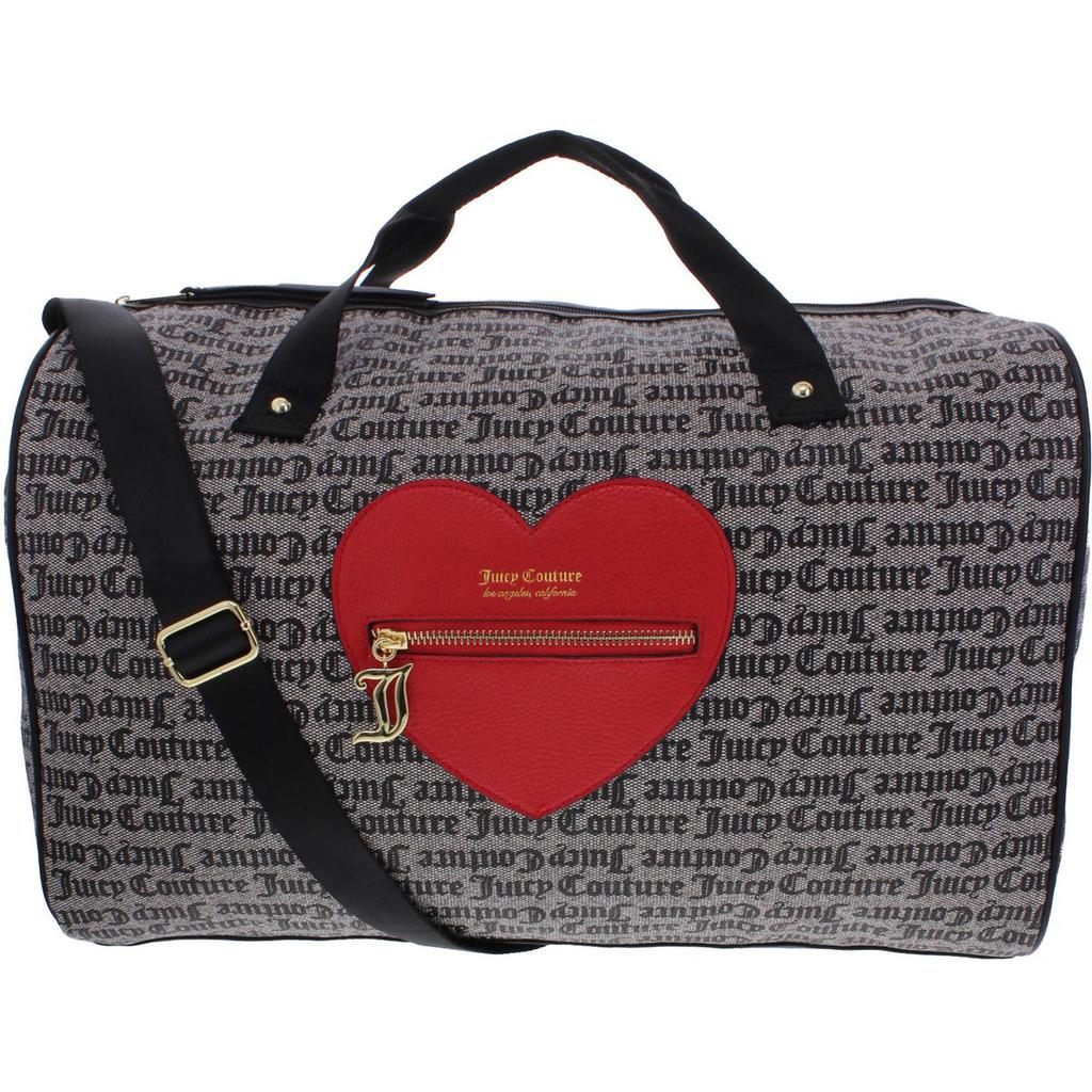 Juicy Couture Whole Lotta Love Women's Faux Leather Weekender Duffle Bag商品第1张图片规格展示